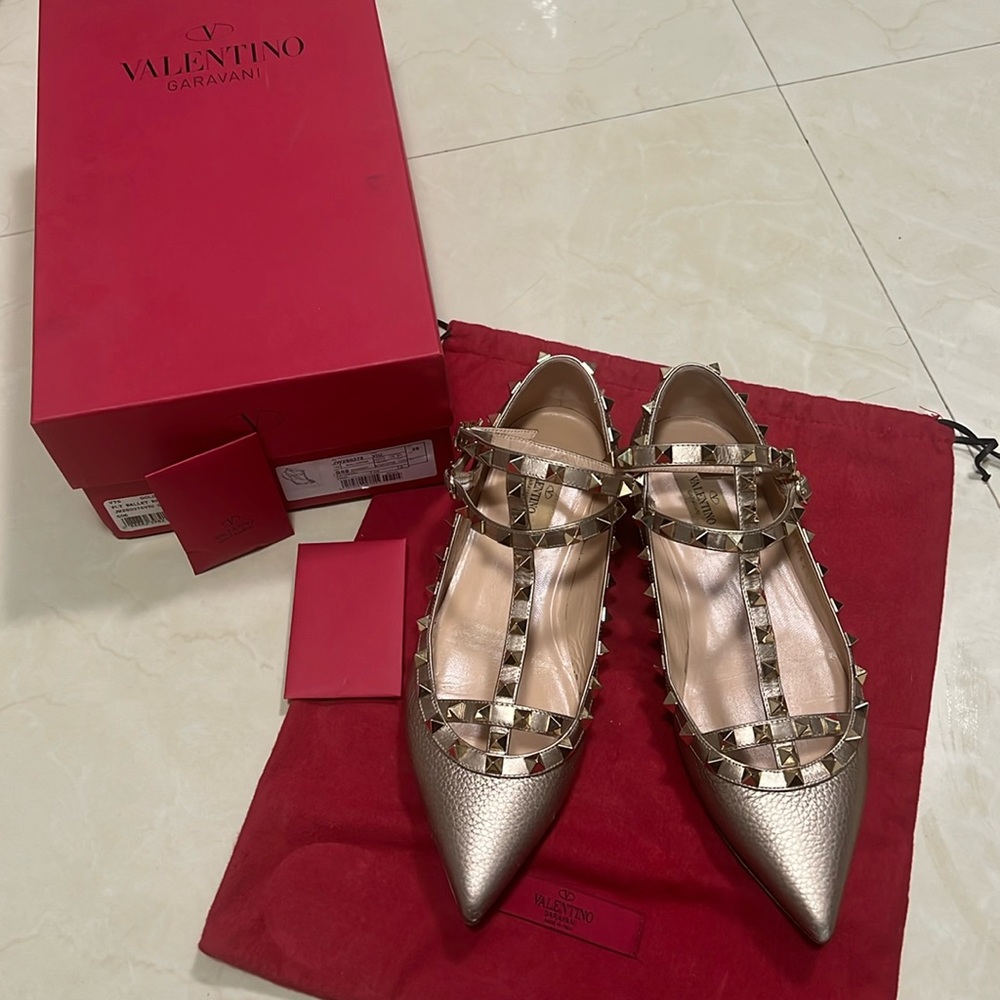 Valentino ballerina size 39